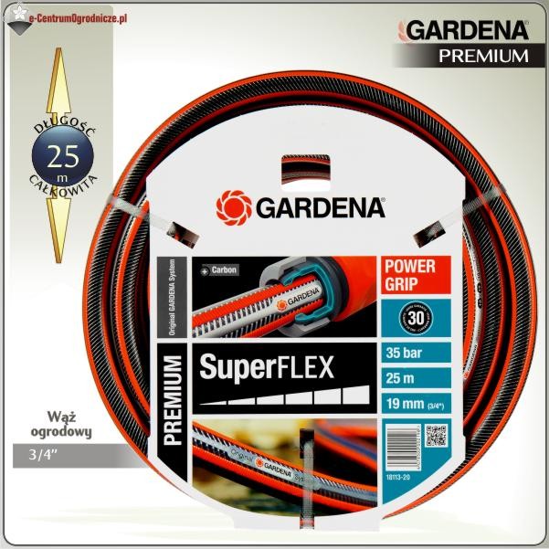 Шланг Super Flex Gardena 3/4 х 25 18113-20.000.00